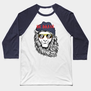 brave lion Baseball T-Shirt